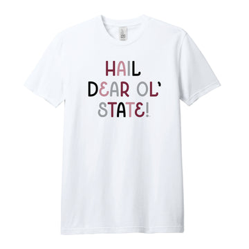 The Dear 'Ol State Multi | White Tee