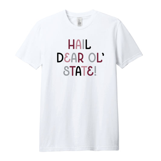 The Dear 'Ol State Multi | White Tee