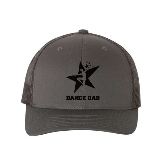 The Dance Dad | embroidered Charcoal Hat