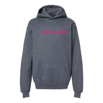 The Danceart Repeat | Youth Dark Heather Hoodie