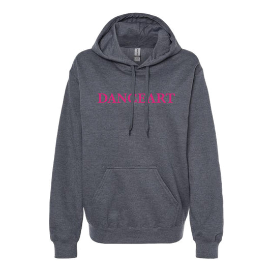 The Danceart Repeat | Adult Dark Heather Hoodie