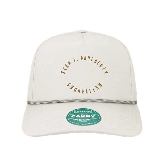 The Daugherty Oval Logo | White LEGACY Hat