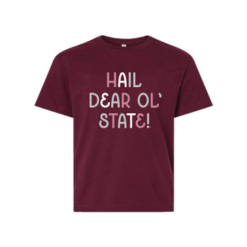 The Dear 'Ol State Multi | Youth Maroon Tee