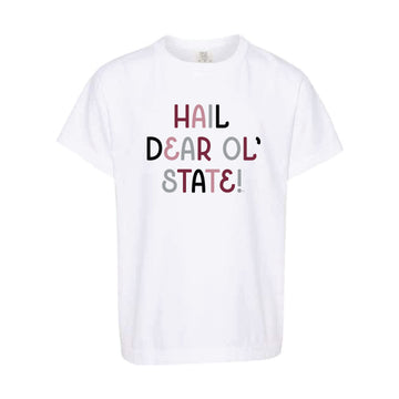 The Dear 'Ol State Multi | Youth White Tee
