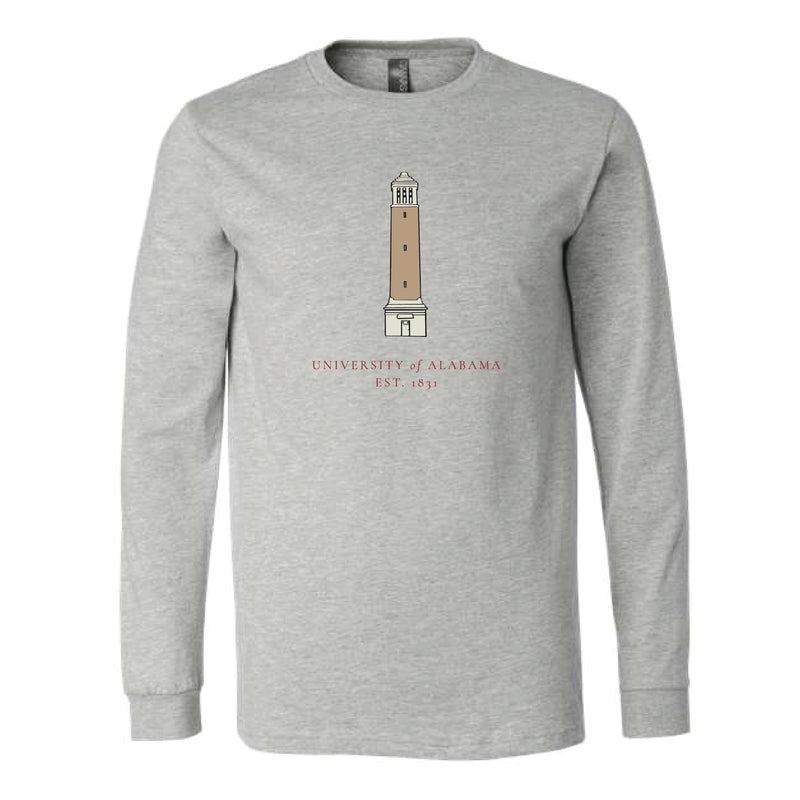 The Denny Chimes | Athletic Heather Long Sleeve