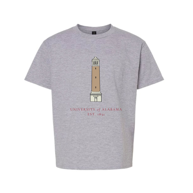 The Denny Chimes 1831 | Youth Sport Grey Tee