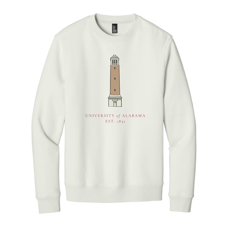 The Denny Chimes 1831 | White Sweatshirt