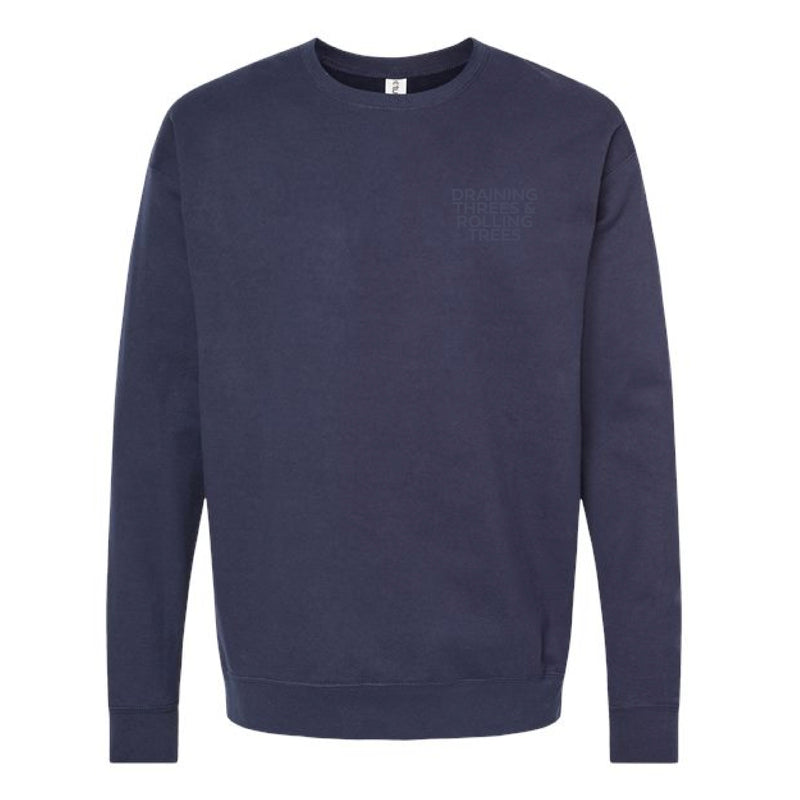 The Draining Threes | Adult Navy Sweatshirt