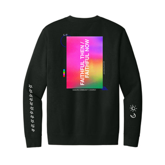 The Dream Again | Adult Black Crewneck Sweatshirt