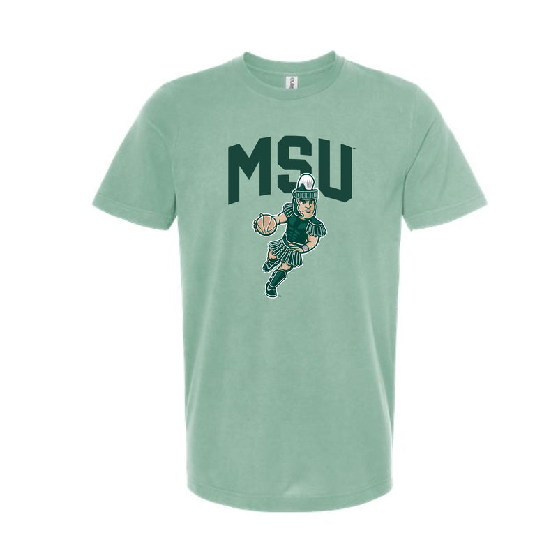 The Dribbling Sparty | Light Sage Tee