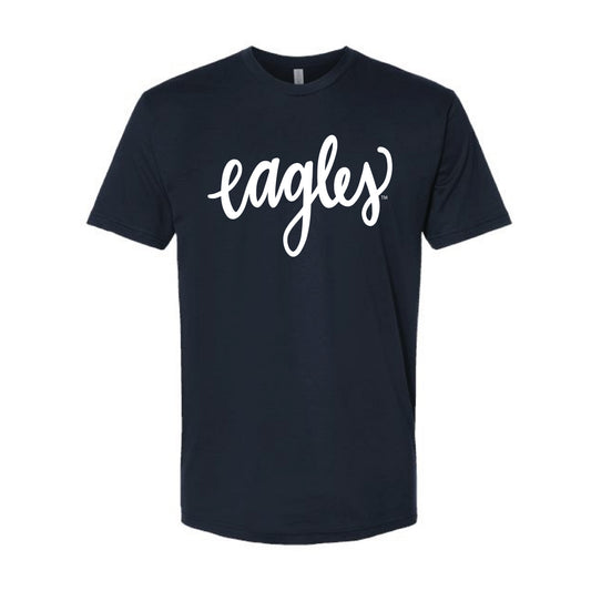 The Eagles Script | Midnight Navy Tee