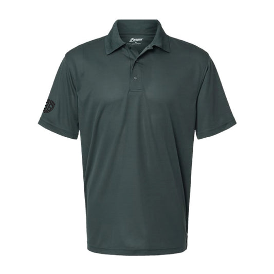 The Briarwood Ballet Shield | Embroidered Carbon Men's Polo