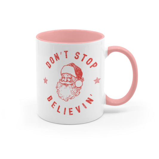 The Don't Stop Believin' | Accent Mug