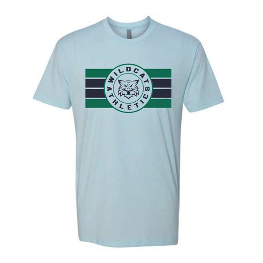 The Episcopal Athletics Stripes | Ice Blue Tee