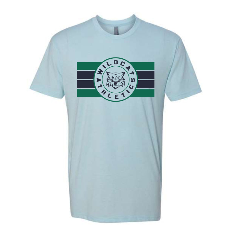 The Episcopal Athletics Stripes | Ice Blue Tee