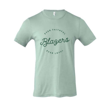 The Ever Faithful Blazer's Script | Dusty Blue Tee