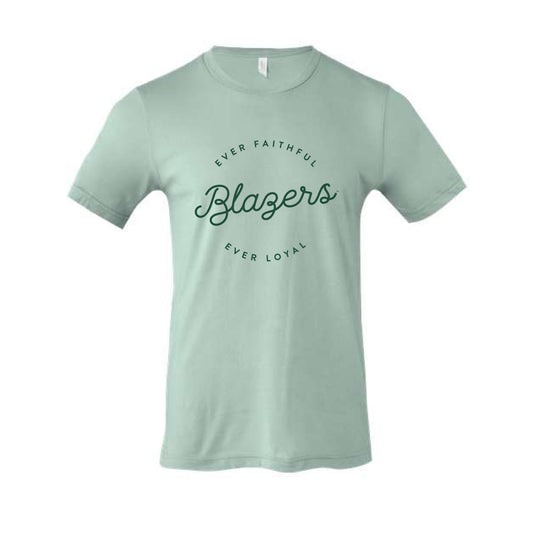 The Ever Faithful Blazer's Script | Dusty Blue Tee