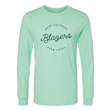 The Ever Faithful Blazer's Script | Mint Long Sleeve