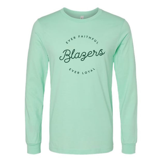 The Ever Faithful Blazer's Script | Mint Long Sleeve