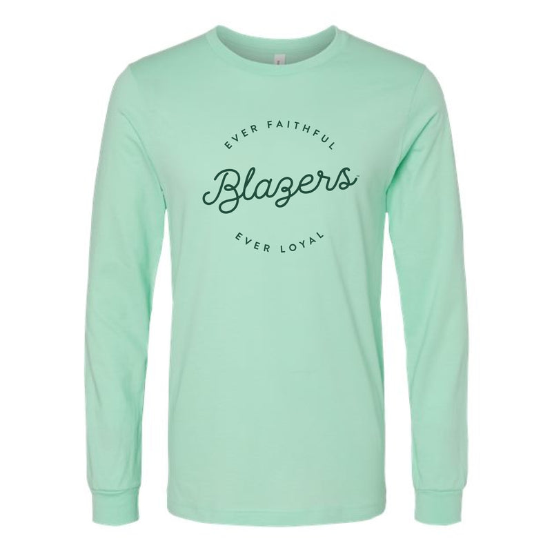 The Ever Faithful Blazers Script | Mint Long Sleeve