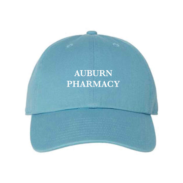 The Auburn Pharmacy | Embroidered Columbia Blue Clean Up Cap