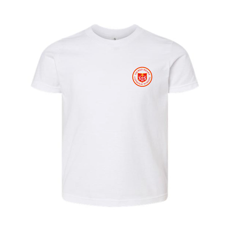 The Eyes Mind Heart | Youth White Tee