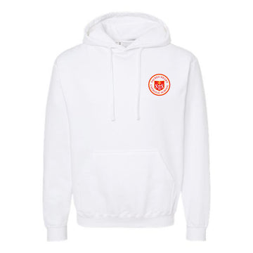 The Eyes Mind Heart | White Hoodie