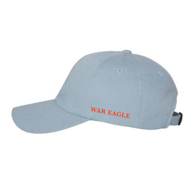 The Eagle Logo Hat | Embroidered Light Blue Classic Dad Cap