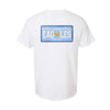 The Eagles License Plate | Adult White Tee