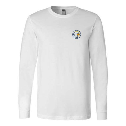 The Eagles License Plate | Adult White Long Sleeve Tee