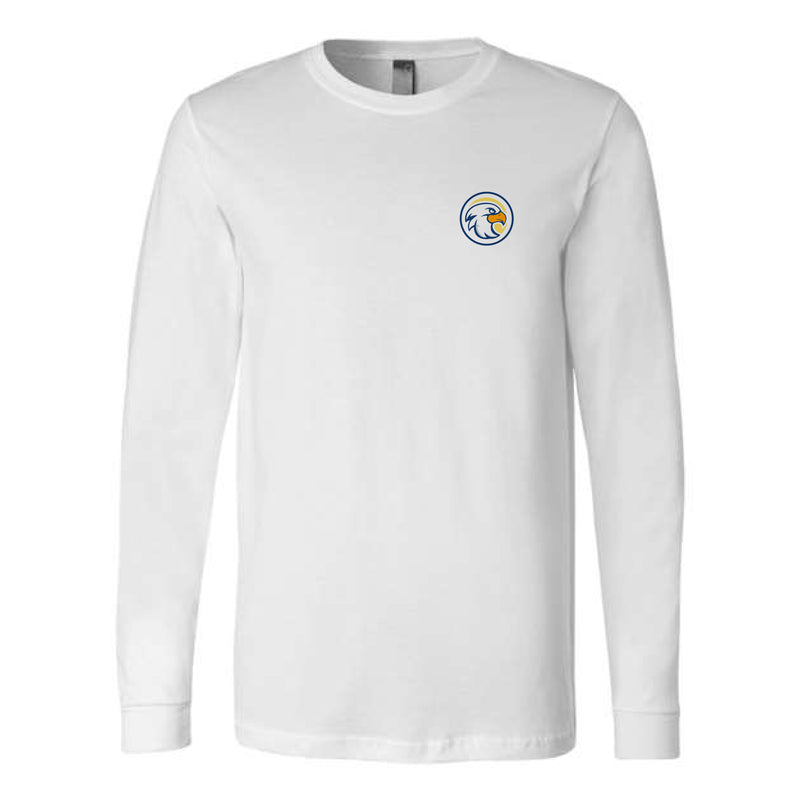 The Eagles License Plate | Adult White Long Sleeve Tee