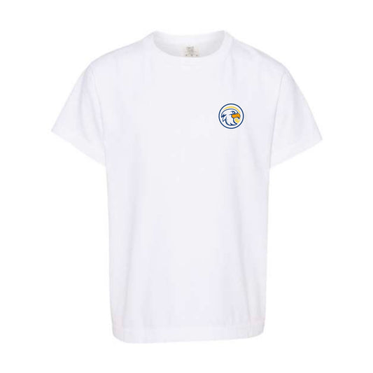 The Eagles License Plate | Youth White Tee