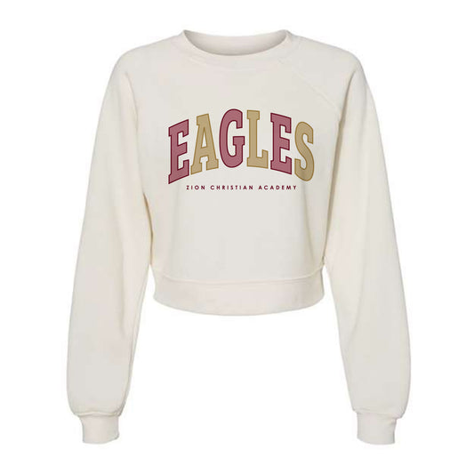 The Eagles Multi Arch | Adult Vintage White Crewneck Sweatshirt