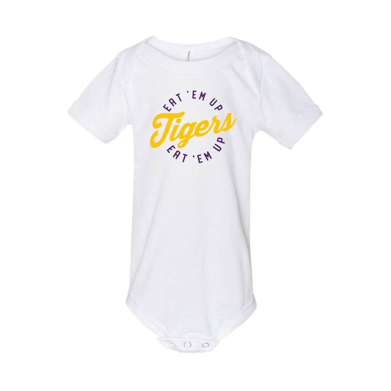 The Eat ‘Em Up Tigers | White Onesie