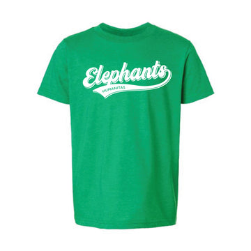 The Elephants Script | Heather Kelly Oversized Youth Tee