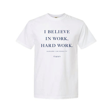 The EMBA CREED | Adult White Tee