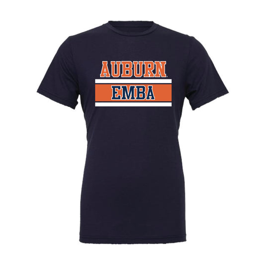 The EMBA Stripes | Adult Navy Tee