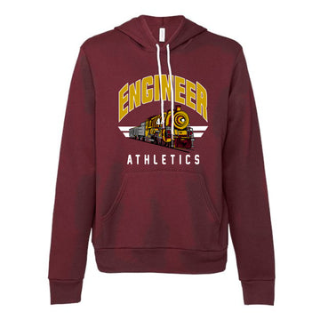 The Engineer Athletics | Adult Maroon Hoodie
