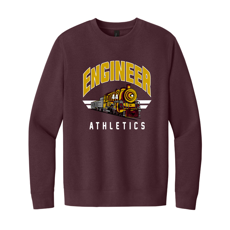 The Engineer Athletics | Plum Fleece Crewneck