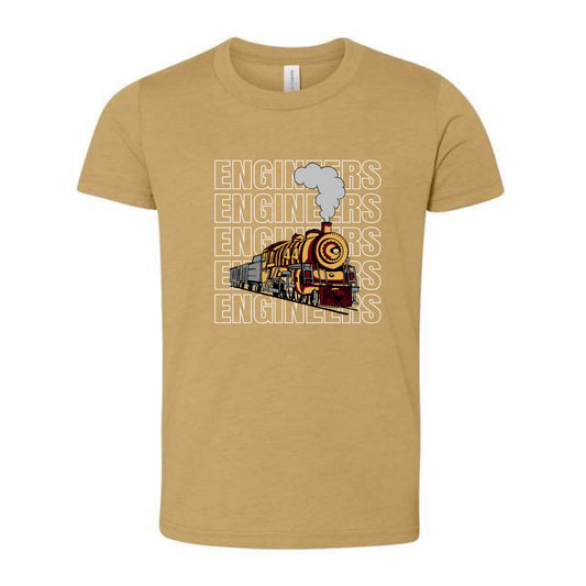 The Engineers Repeat | Youth Mustard Tee