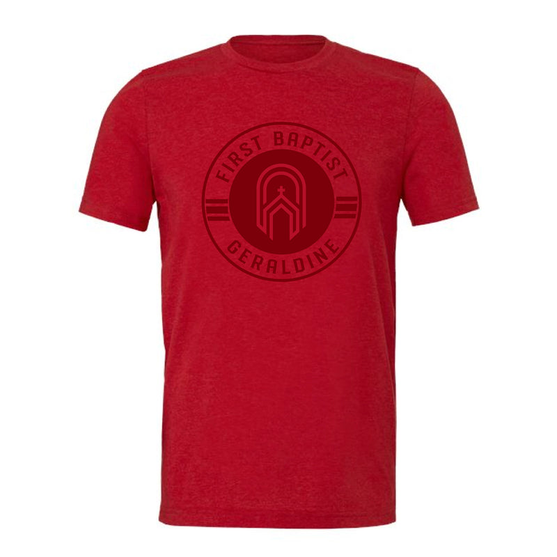 The FBC Geraldine Circle | Heather Red Tee