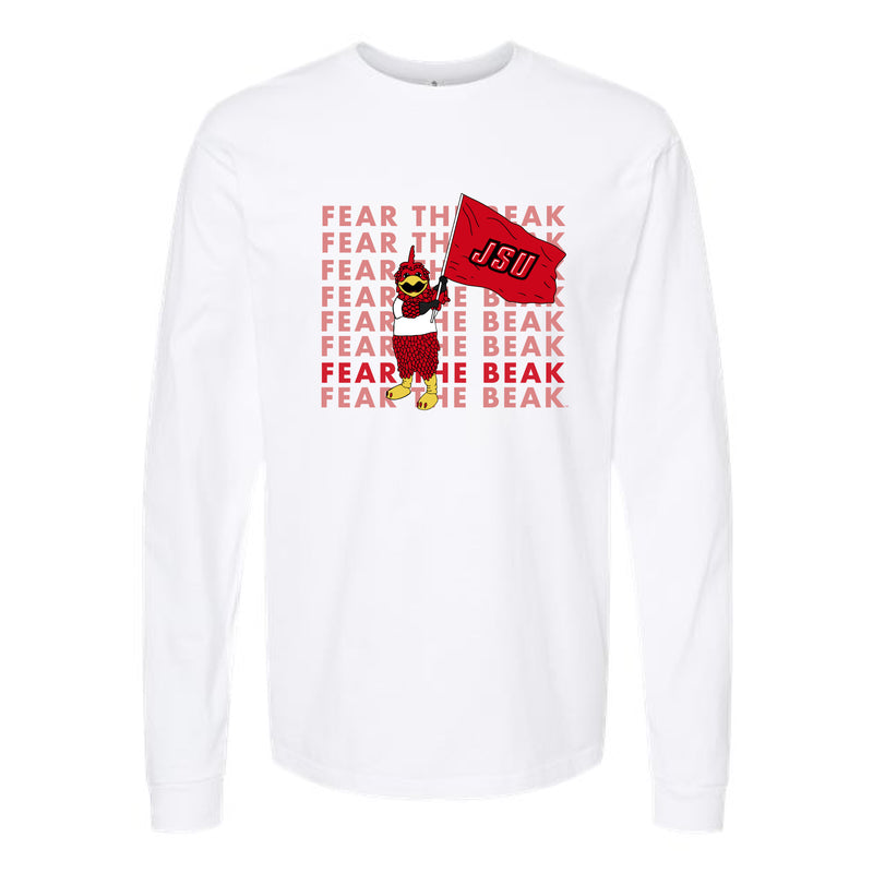 The Fear the Beak Flag | White Long Sleeve