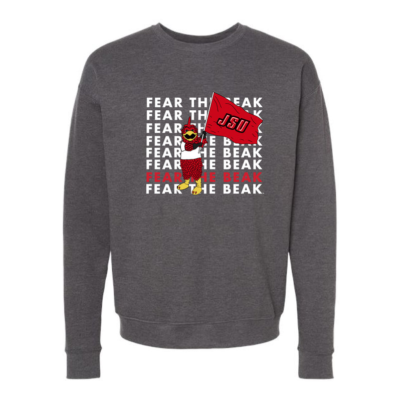 The Fear The Beak Flag | Heather Charcoal Sweatshirt