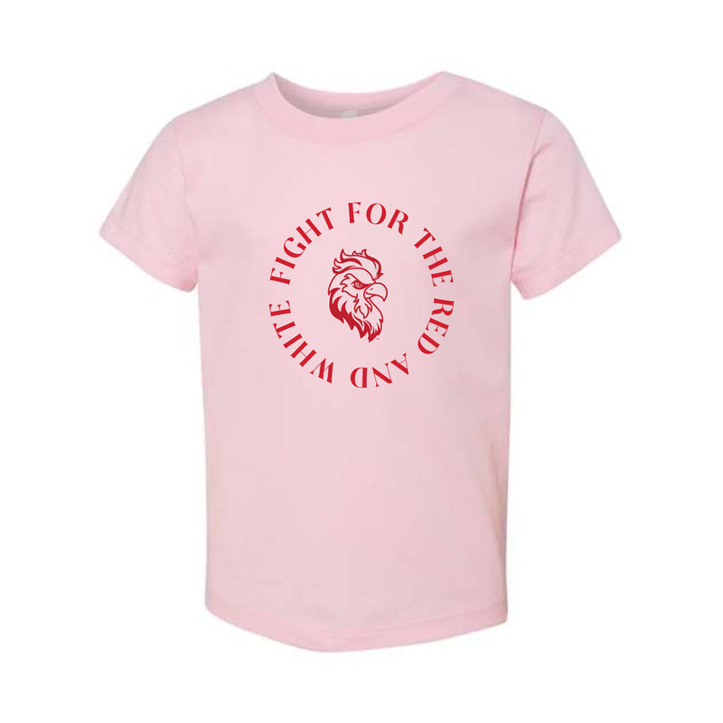 The Fight For The Red and White | Toddler Pink Tee