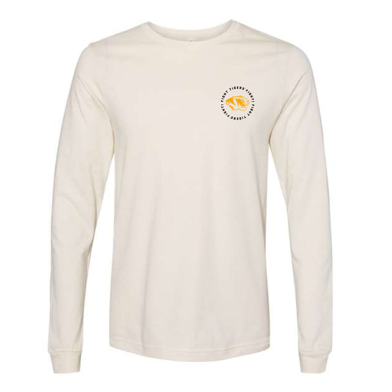 The Fight Tigers Fight Spirit Circle | Ivory Long Sleeve