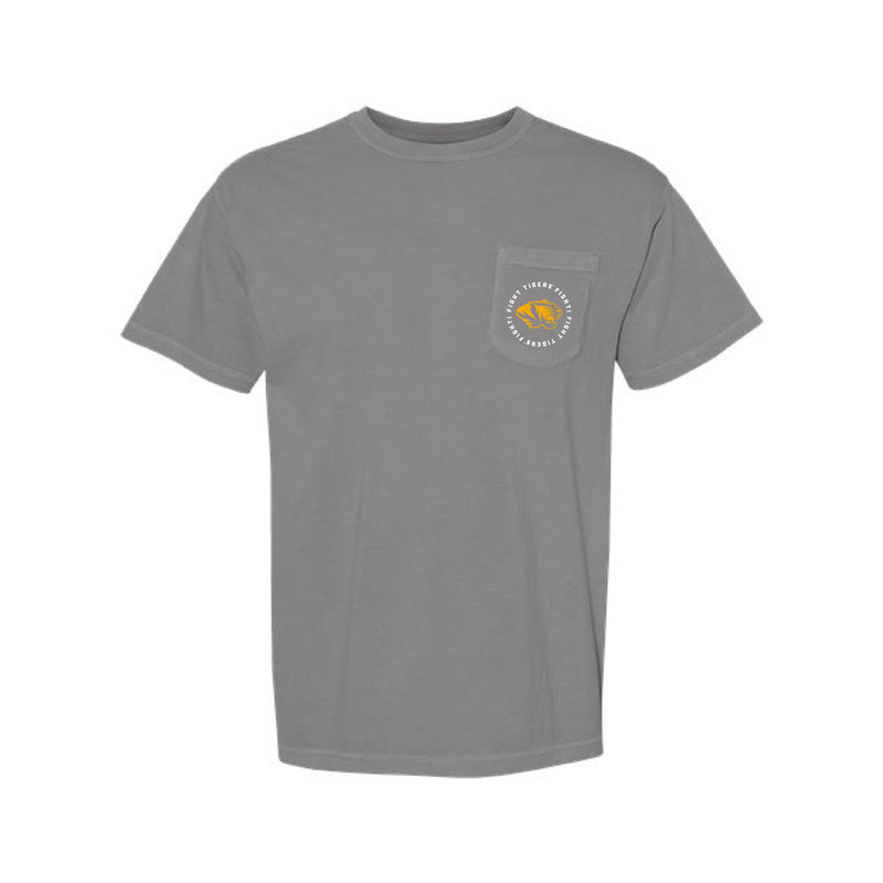 The Fight Tigers Fight Spirit Circle | Grey Tee