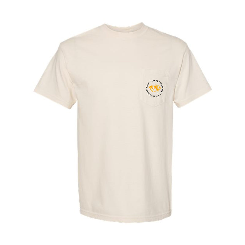 The Fight Tigers Fight Spirit Circle | Ivory Tee