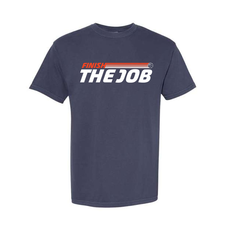 The Finish the Job | Navy Tee