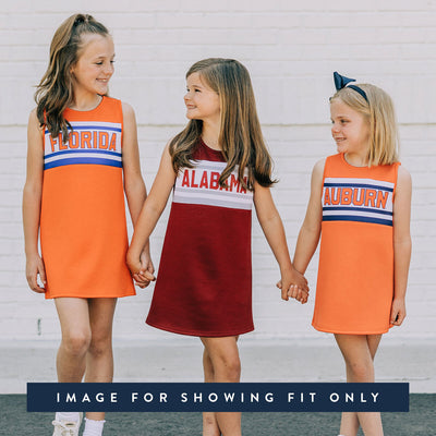 The Wake Forest University | Black Striped Cheer Dress