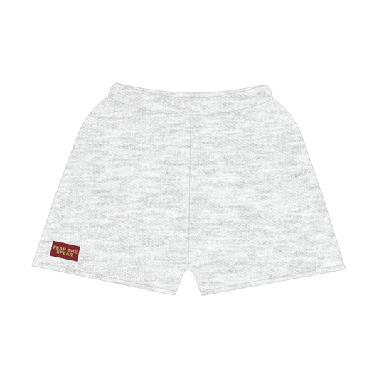 The Becca Boxy Shorts Fear the Spear Woven Label | Ash